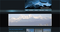 Desktop Screenshot of nepal-academy.net